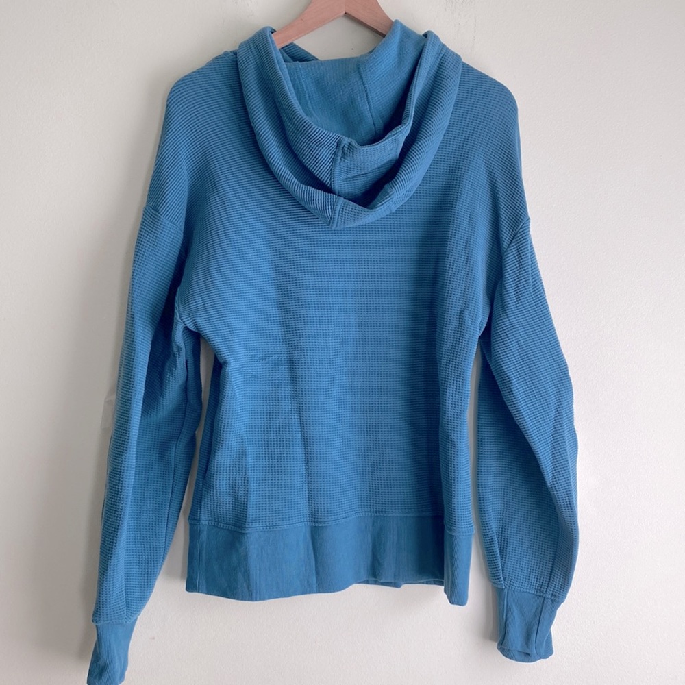 Athleta Balance Waffle Hoodie Sweatshirt - Picture 6 of 9